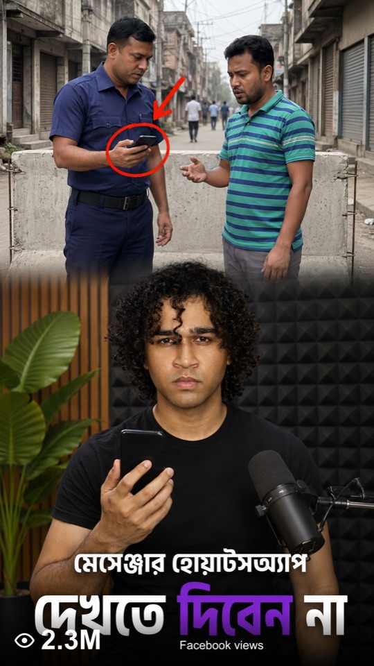 Police and phone privacy. 2.3M views on Facebook.